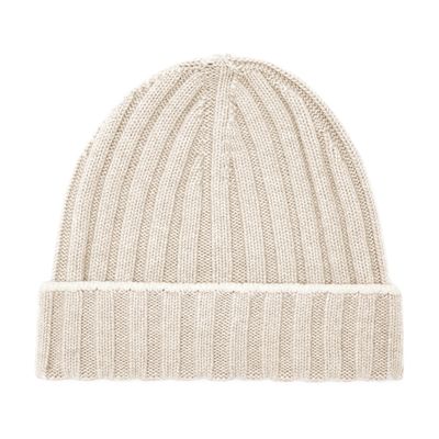 Brunello Cucinelli Cashmere rib knit beanie