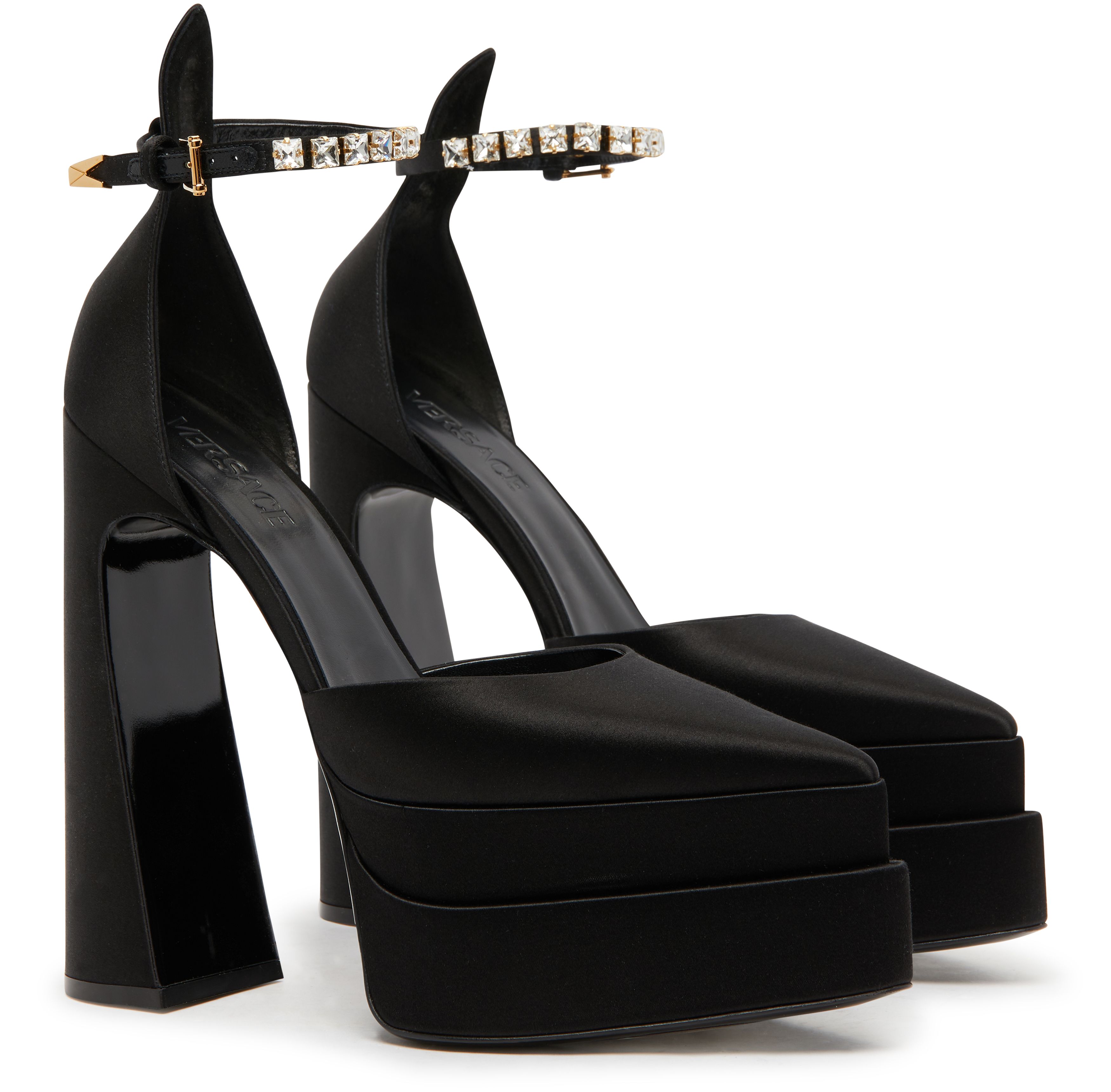 Versace Medusa aevitas platform pumps