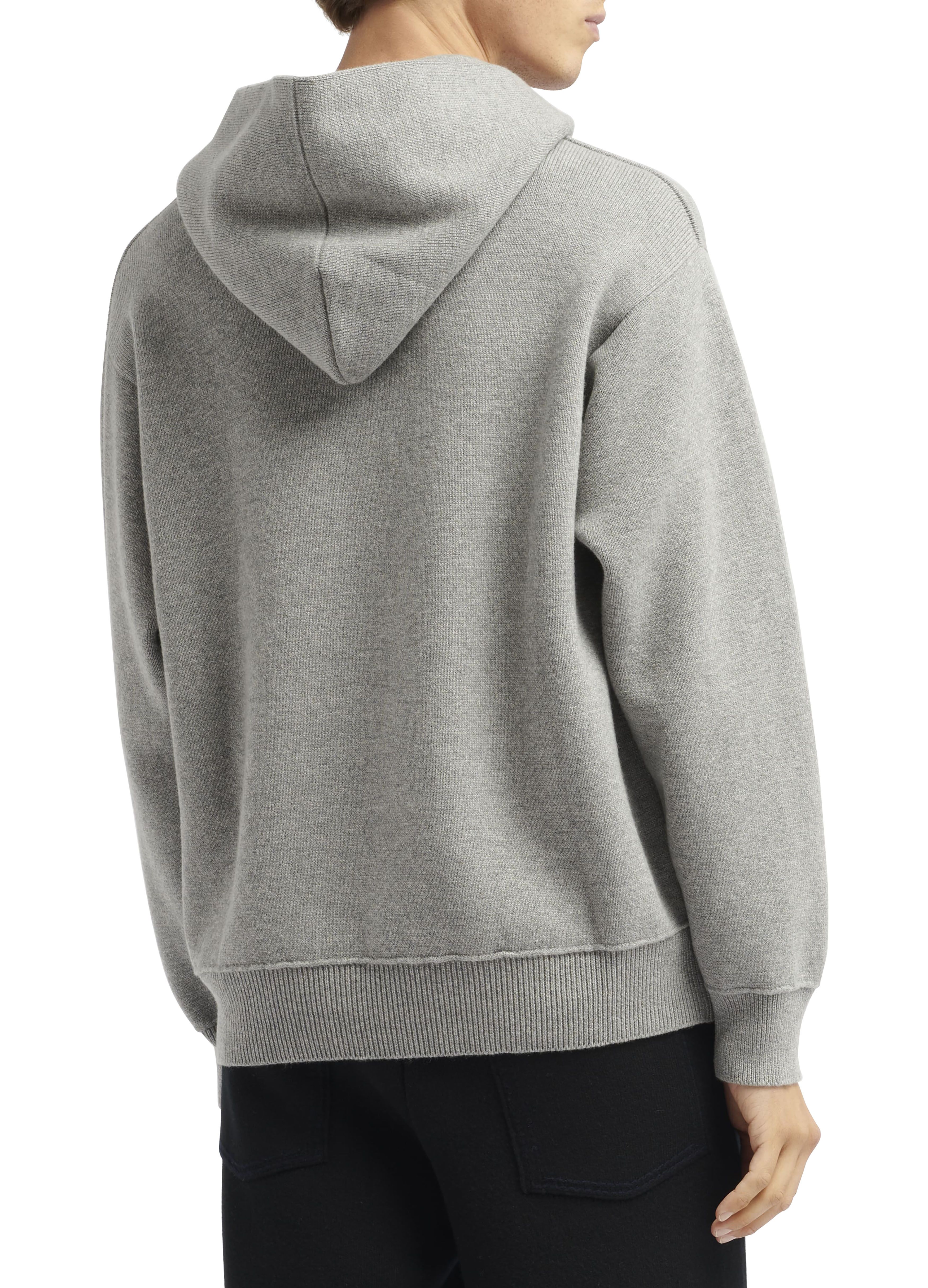 Barrie Sportswear cashmere and cotton hoodie