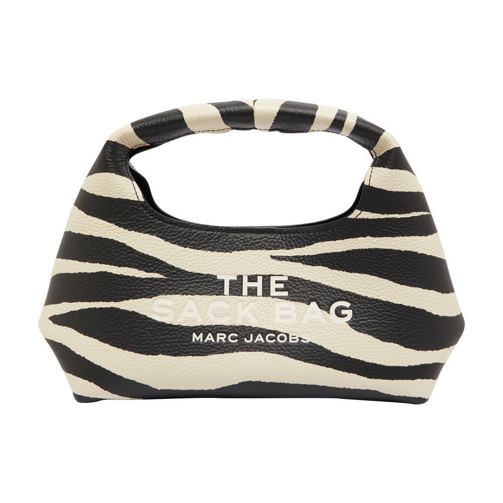 Marc Jacobs The Mini Sack leather zebra print bag