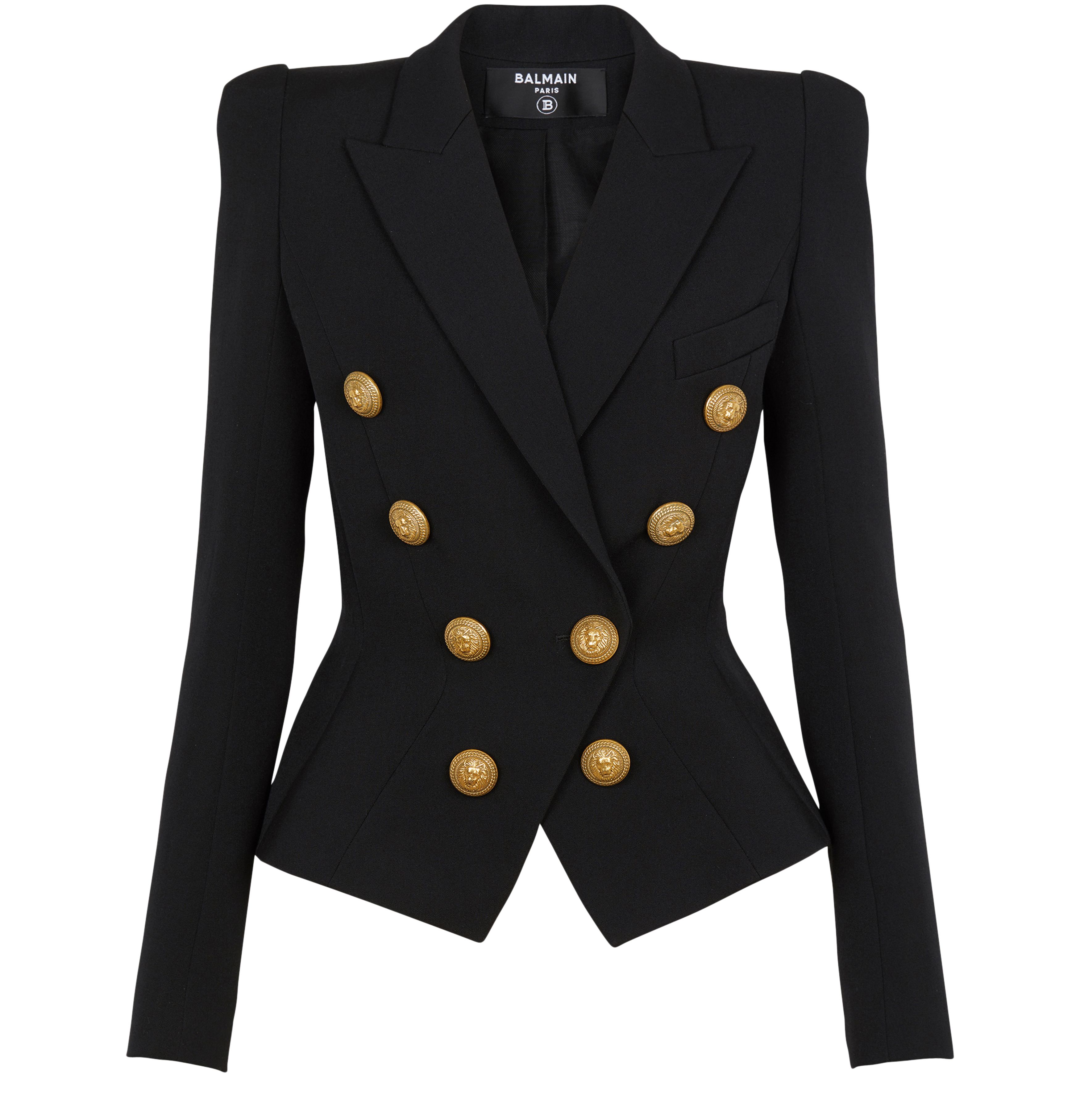 Balmain Belted jacket with 8 buttons