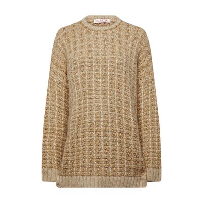 VALENTINO GARAVANI Mohair Lurex jumper