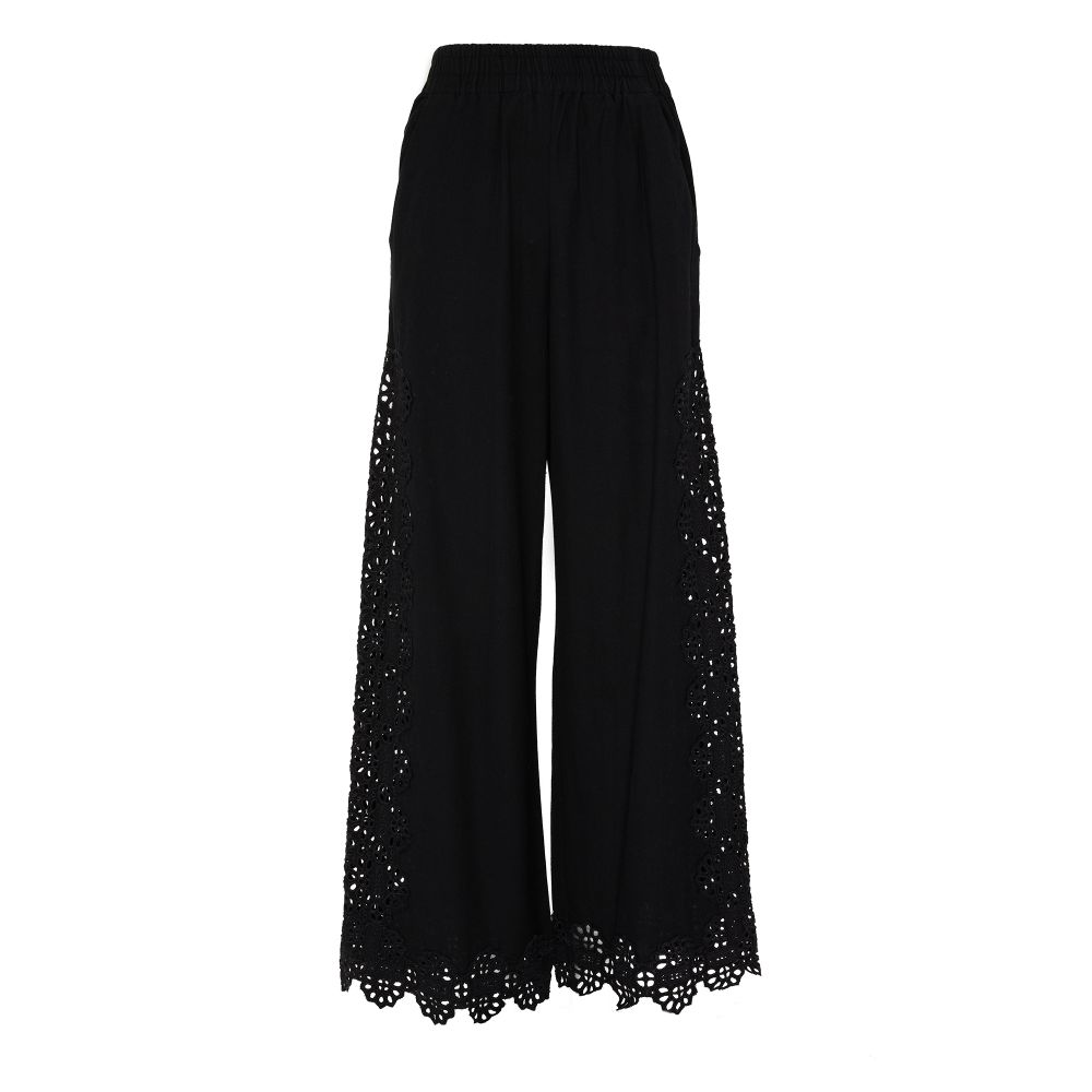  Edith embroidery pants