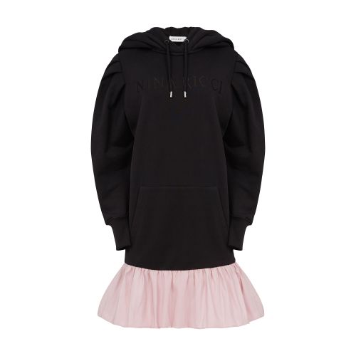 Nina Ricci Peplum hoodie dress