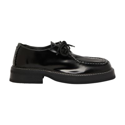  Akeem Leather Black derbies