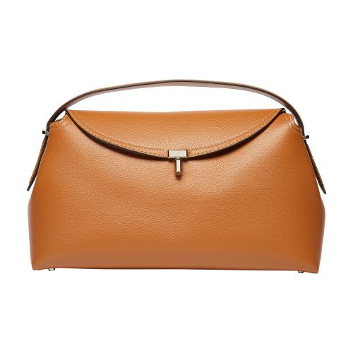 Toteme T-Lock leather shoulder bag