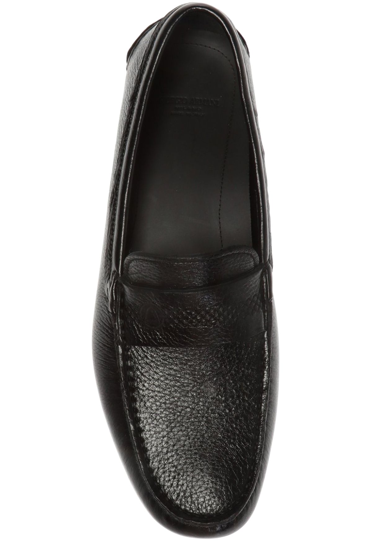 Giorgio Armani Leather slip-on shoes