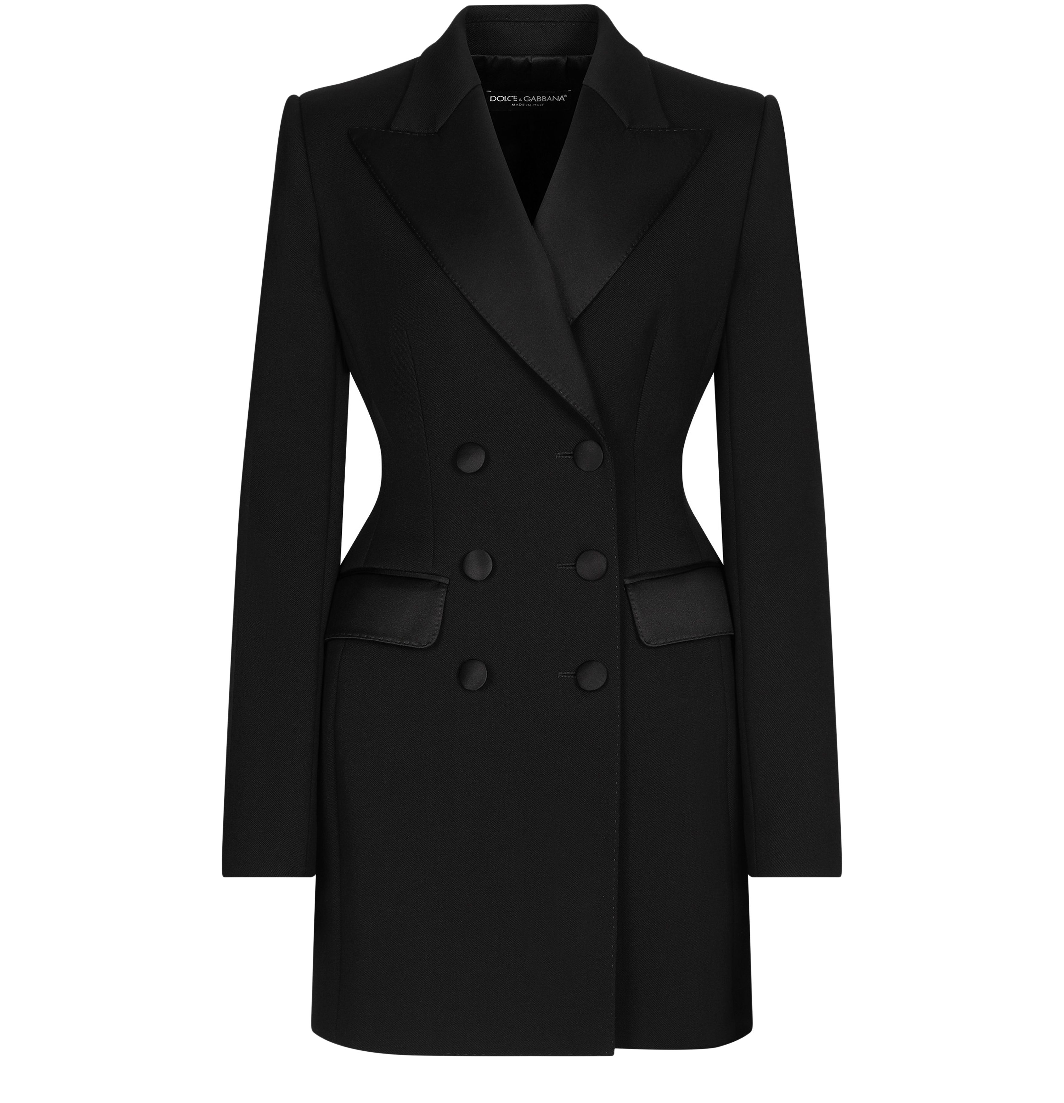 Dolce & Gabbana Dolce double breasted tuxedo long jacket