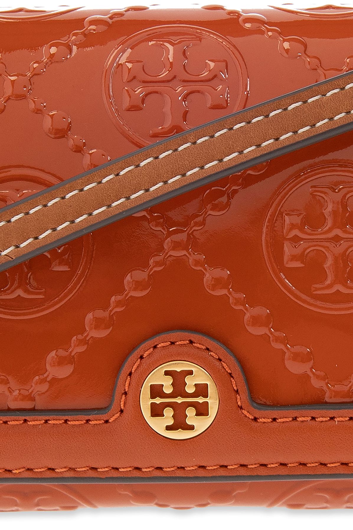 Tory Burch ‘T Monogram' strapped wallet