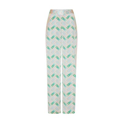 Casablanca Printed straight leg Trousers