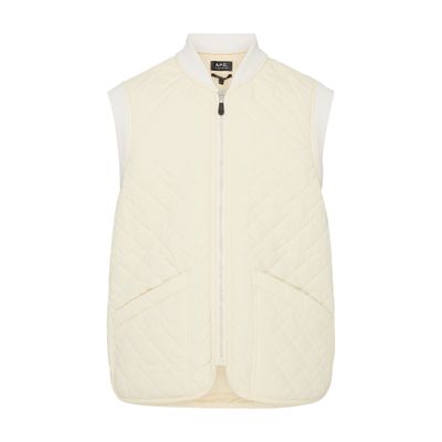 A.P.C. Silas sleeveless jacket