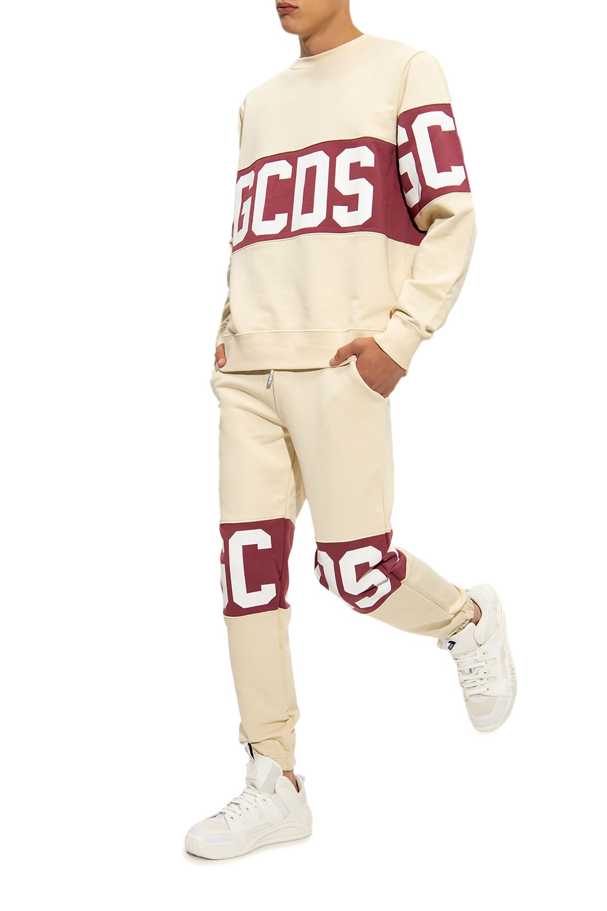 GCDS Sweatpants with logo