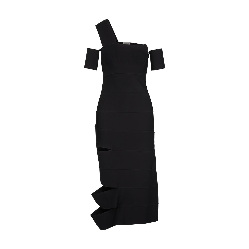 Alexander McQueen Bandage midi dress