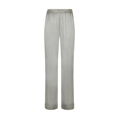 Dolce & Gabbana KIM DOLCE & GABBANA Satin pajama pants with piping