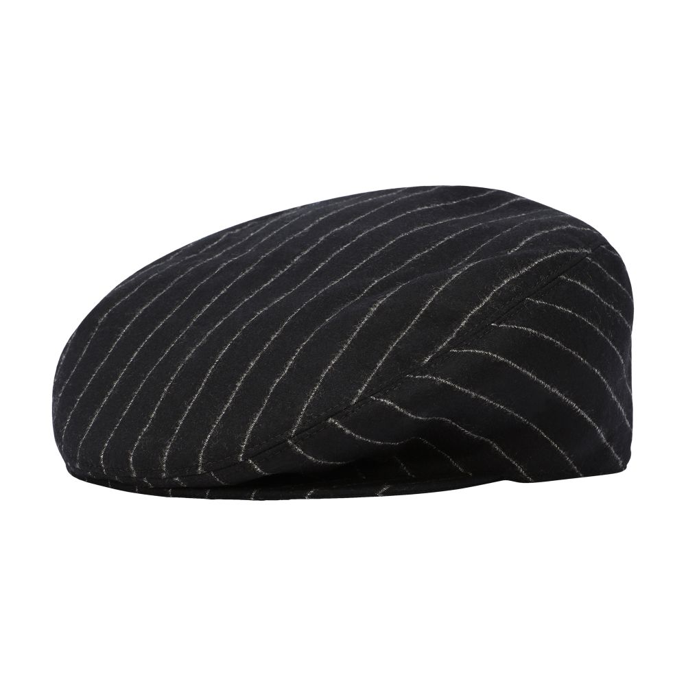 Dolce & Gabbana Pinstripe wool flat cap