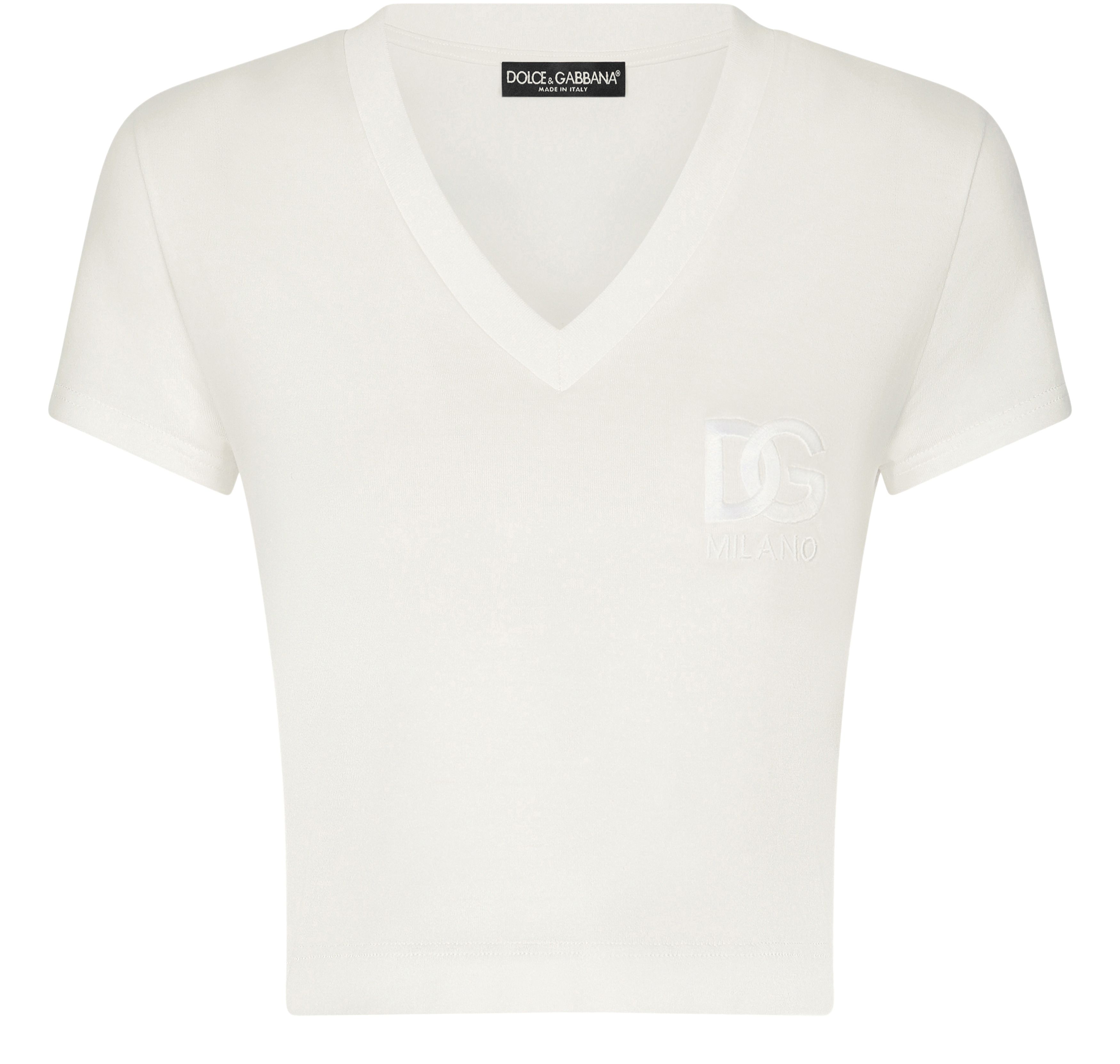 Dolce & Gabbana Short-sleeved T-shirt with DG logo