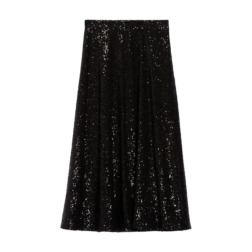  Midi skirt with sequins