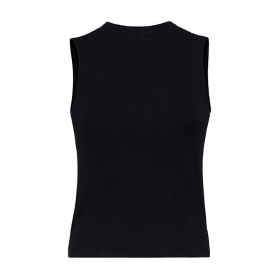 Brunello Cucinelli Ribbed jersey top