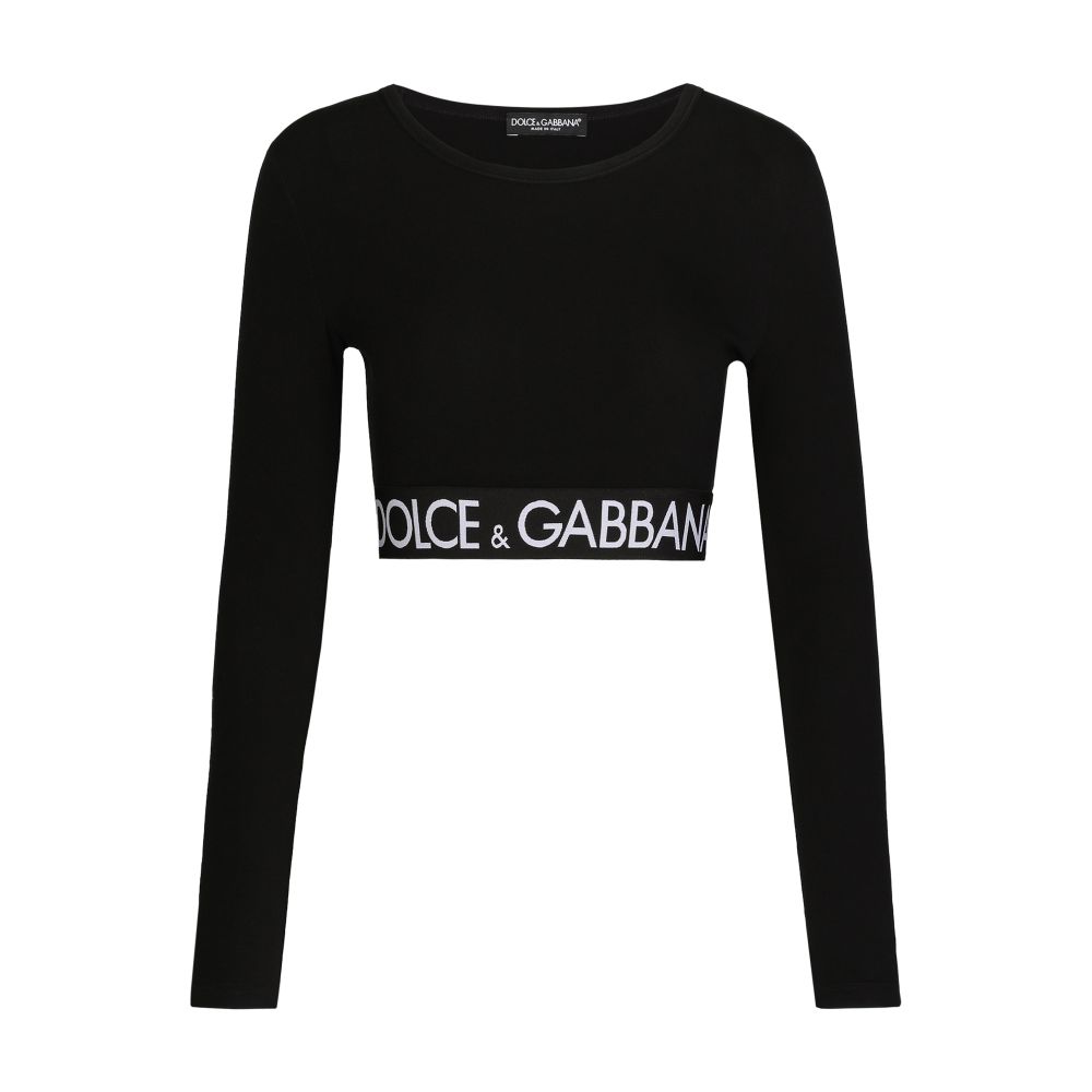 Dolce & Gabbana Long-sleeved jersey top