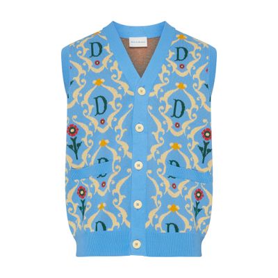 Drôle de Monsieur Sleevless ornaments gilet