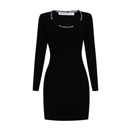 T By Alexander Wang Dress with logo