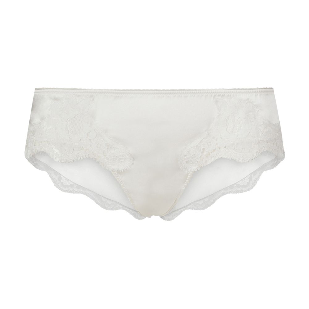 Dolce & Gabbana Satin briefs with lace detailing