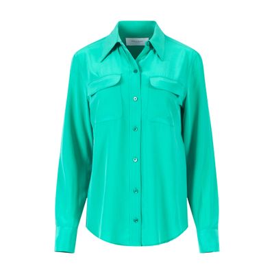 Equipment Signature slim silk shirt