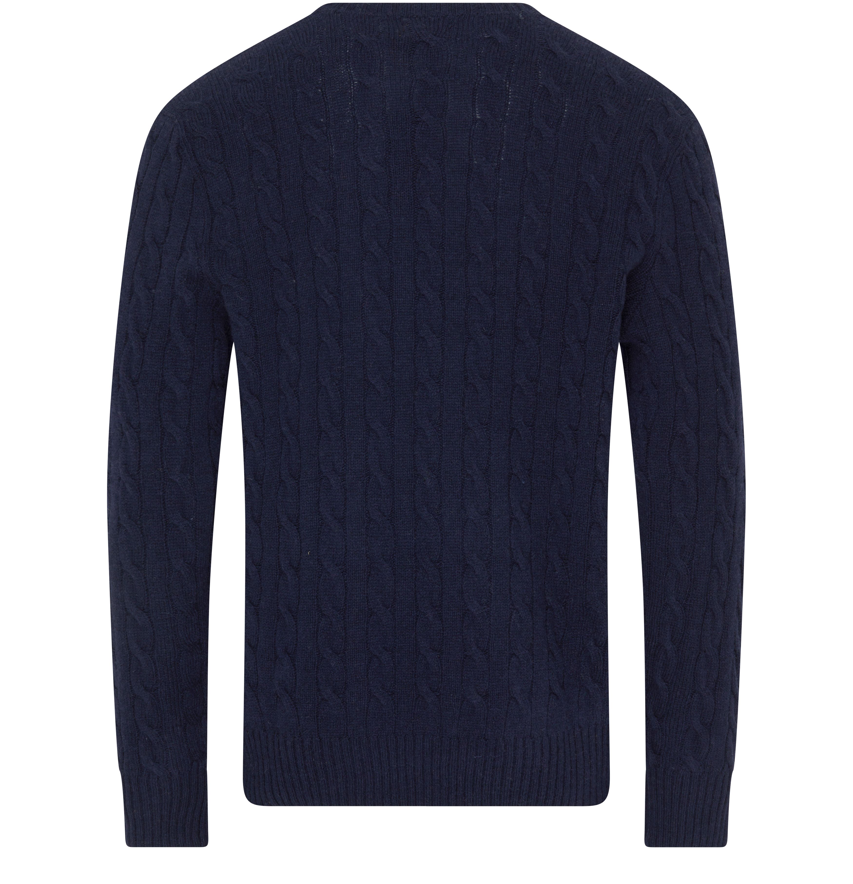 Polo Ralph Lauren Round-neck cable knit sweater