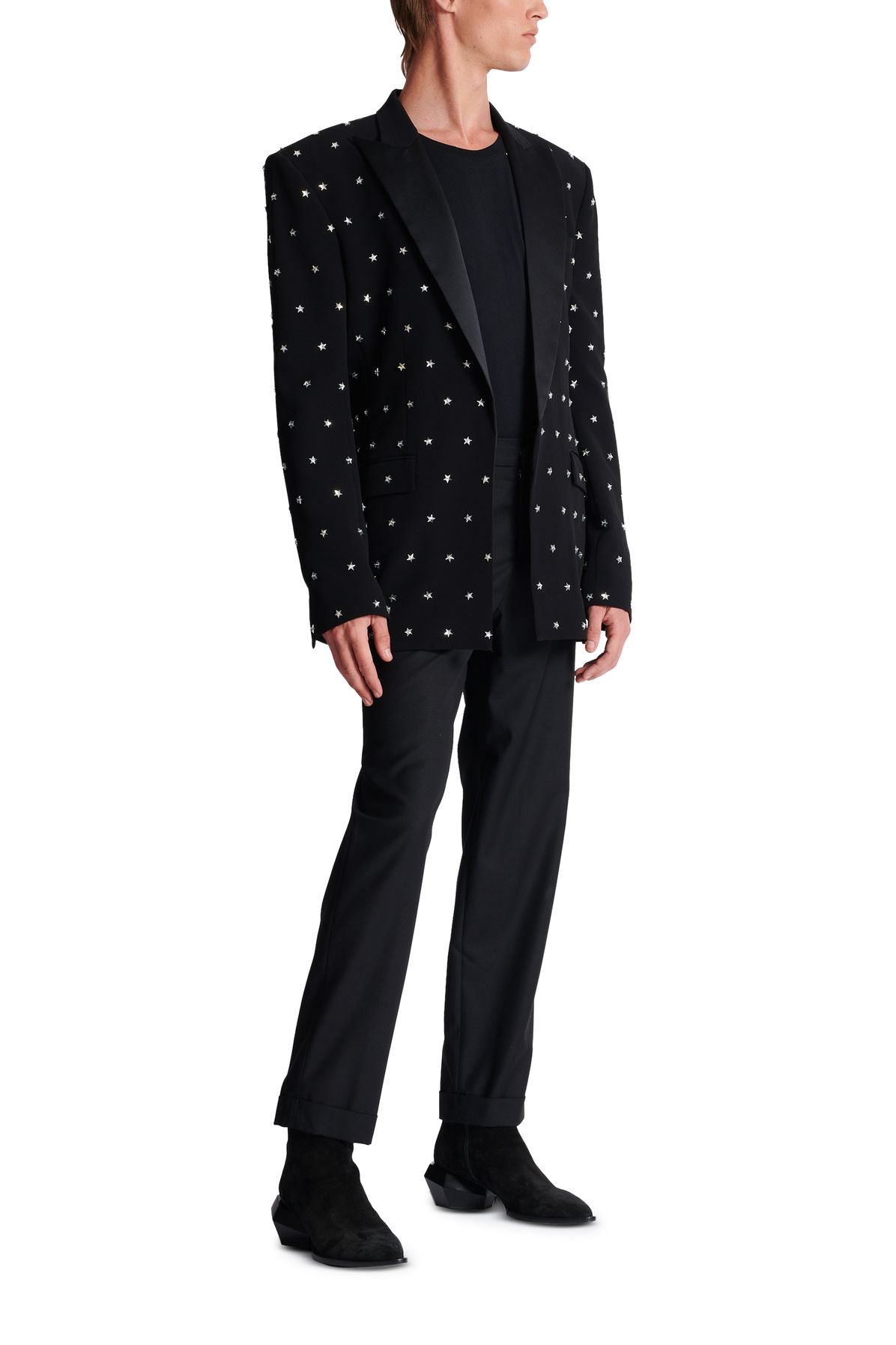 Balmain Embroidered Stars Jacket