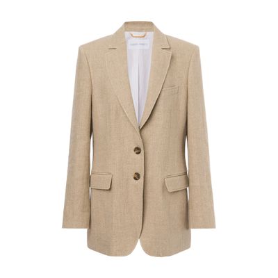 Alberta Ferretti Single-breasted jacket in basketweave