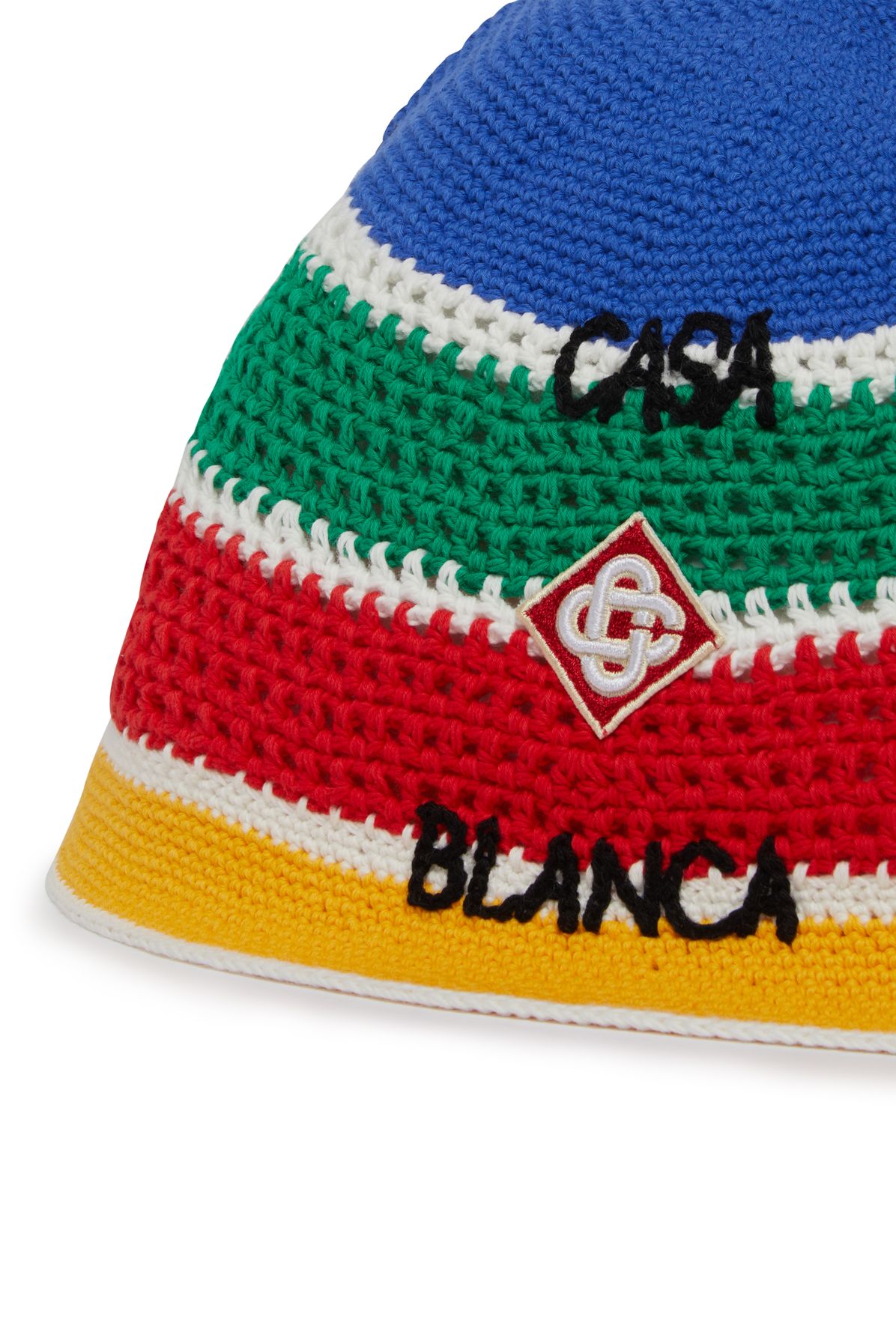 Casablanca Cotton crochet bucket hat