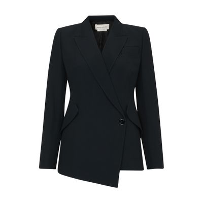 Alexander McQueen Drop Hem Jacket