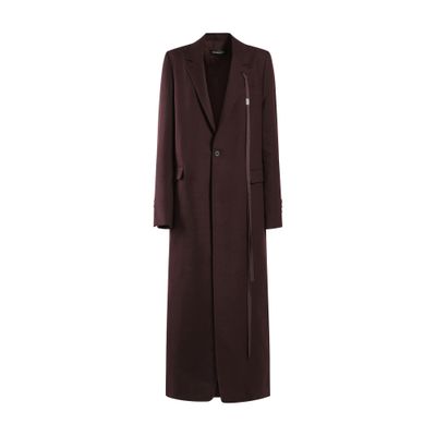 Ann Demeulemeester Lieke Straight Tailored Coat