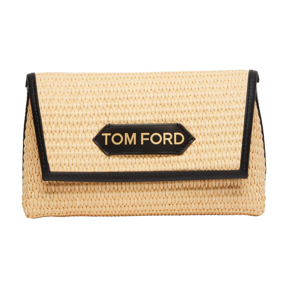 Tom Ford Mini bag with raffia chain