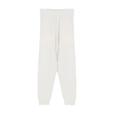 Yves Salomon Knitted joggers