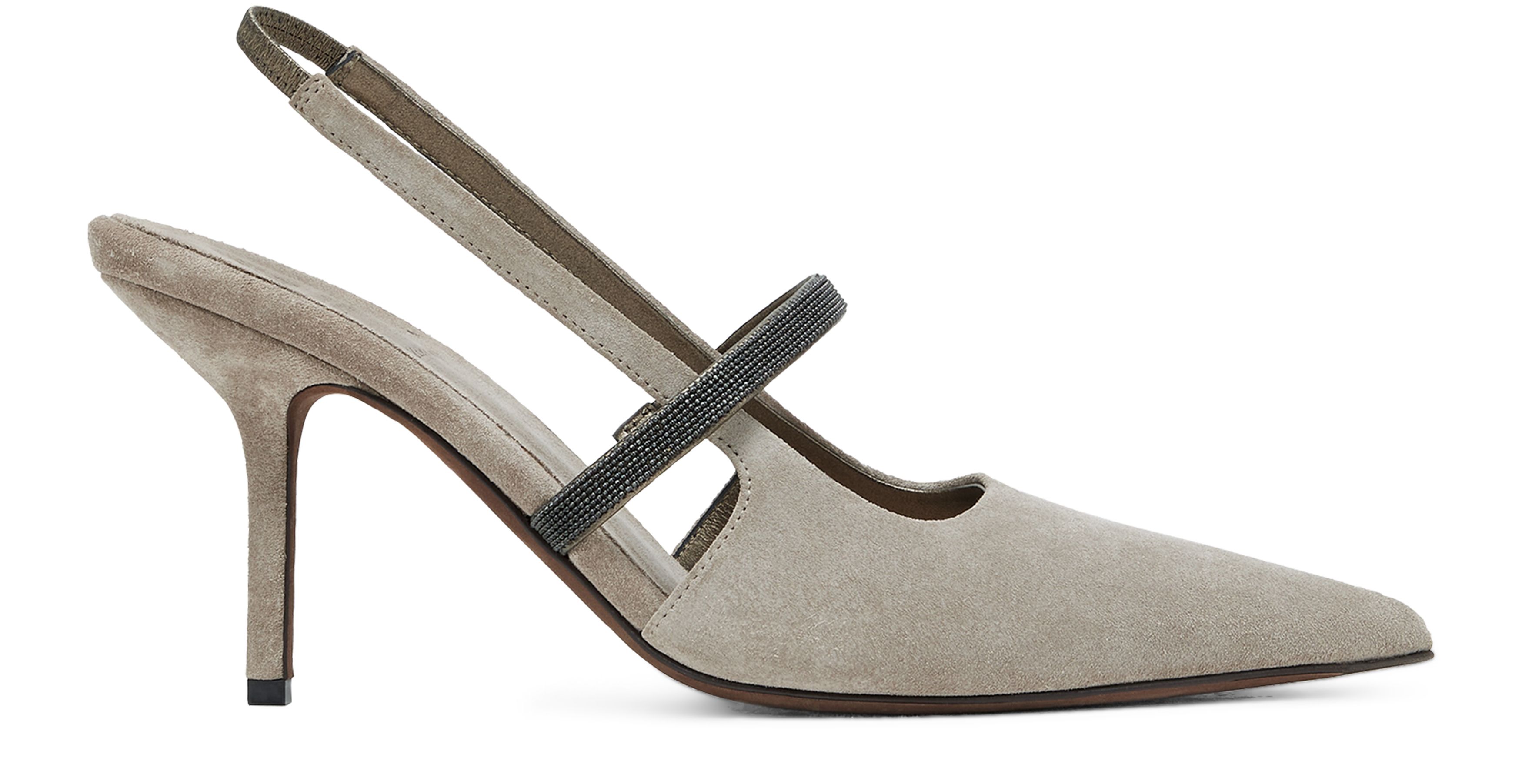 Brunello Cucinelli Suede pumps