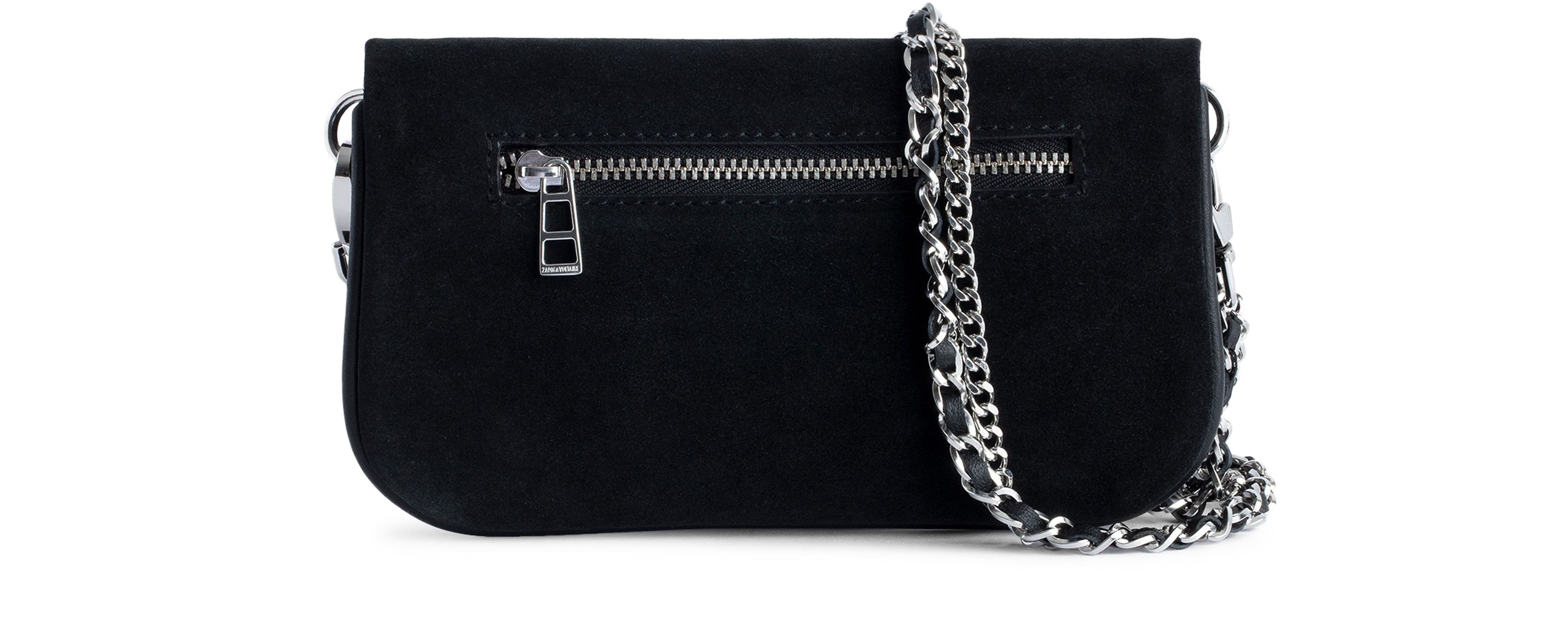 Zadig & Voltaire Rock Nano Suede Clutch