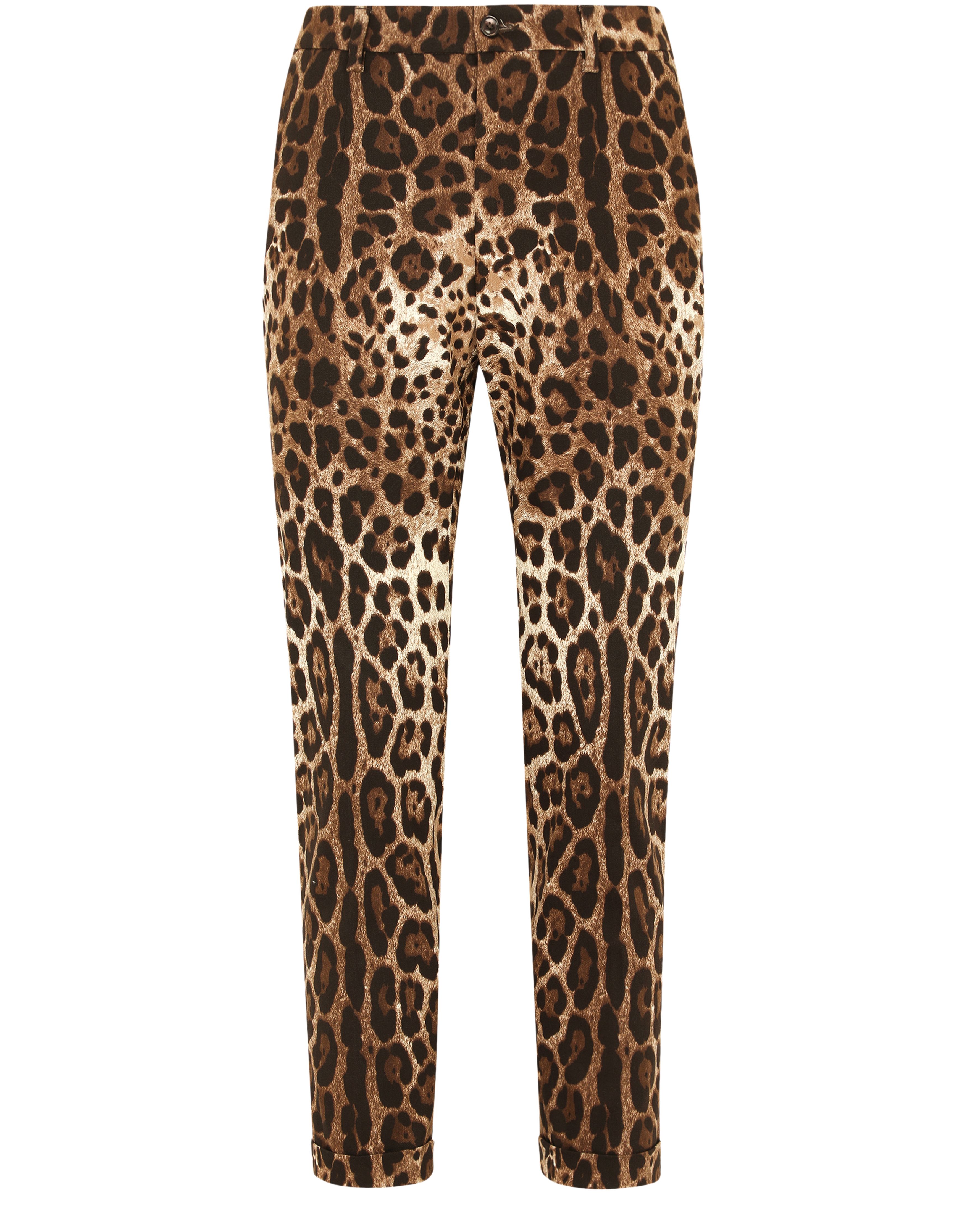 Dolce & Gabbana Printed cotton pants