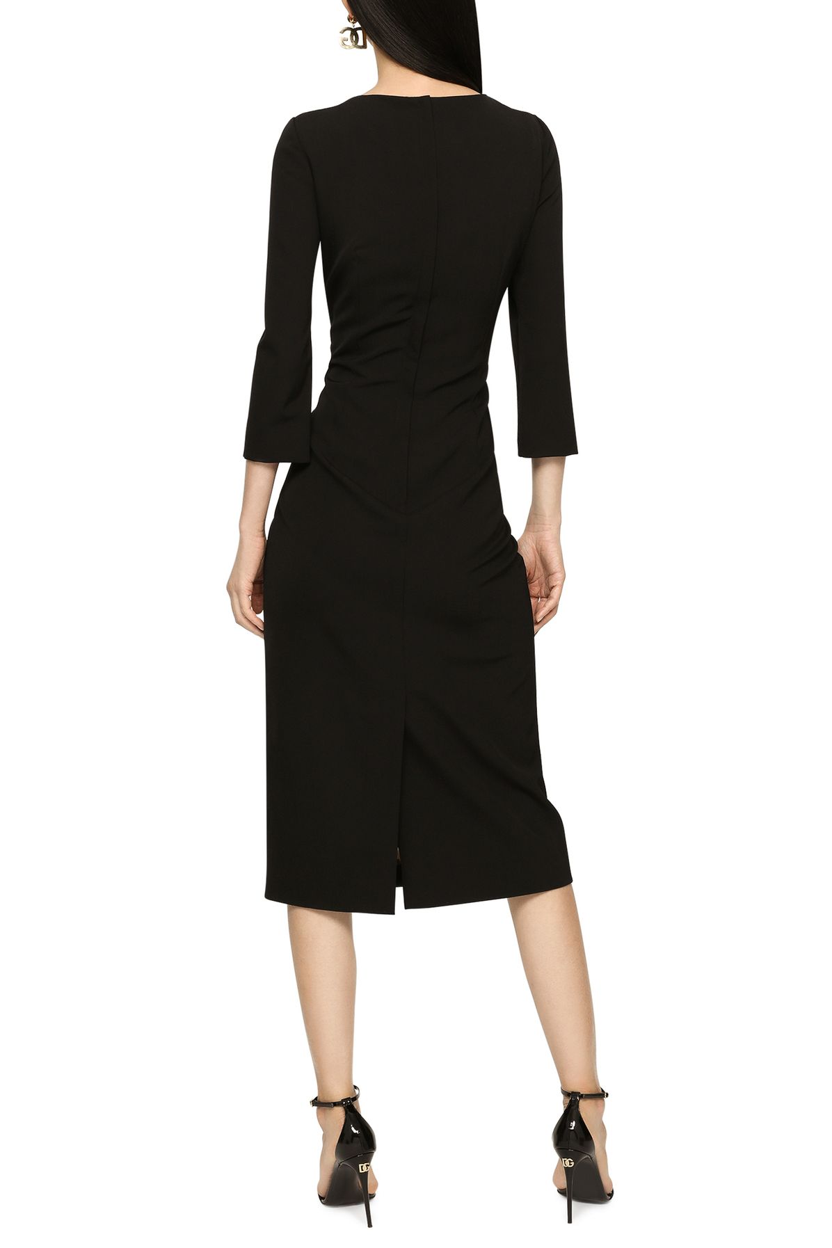 Dolce & Gabbana Woolen calf-length dress