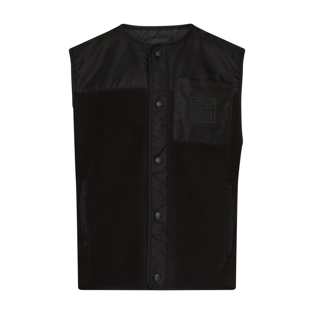 Givenchy Waistcoat in mixed fabrics