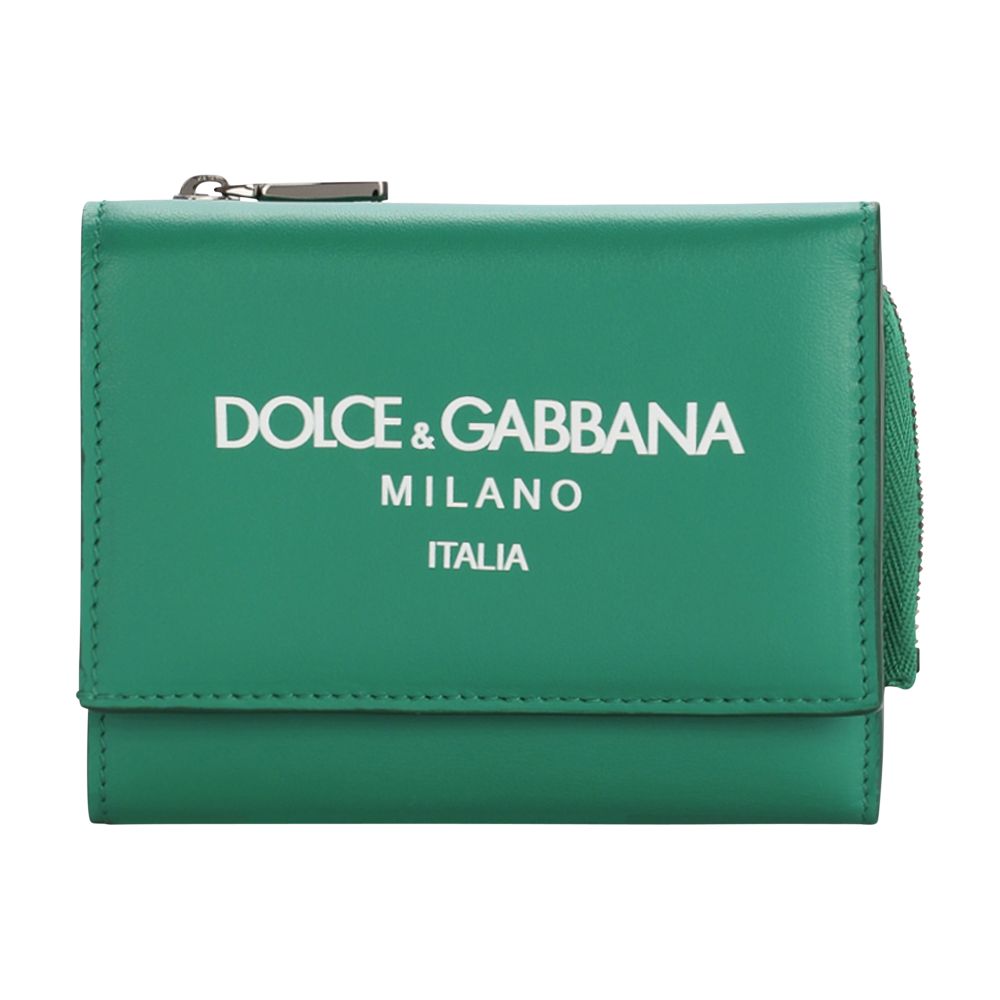 Dolce & Gabbana Calfskin wallet with raised logo