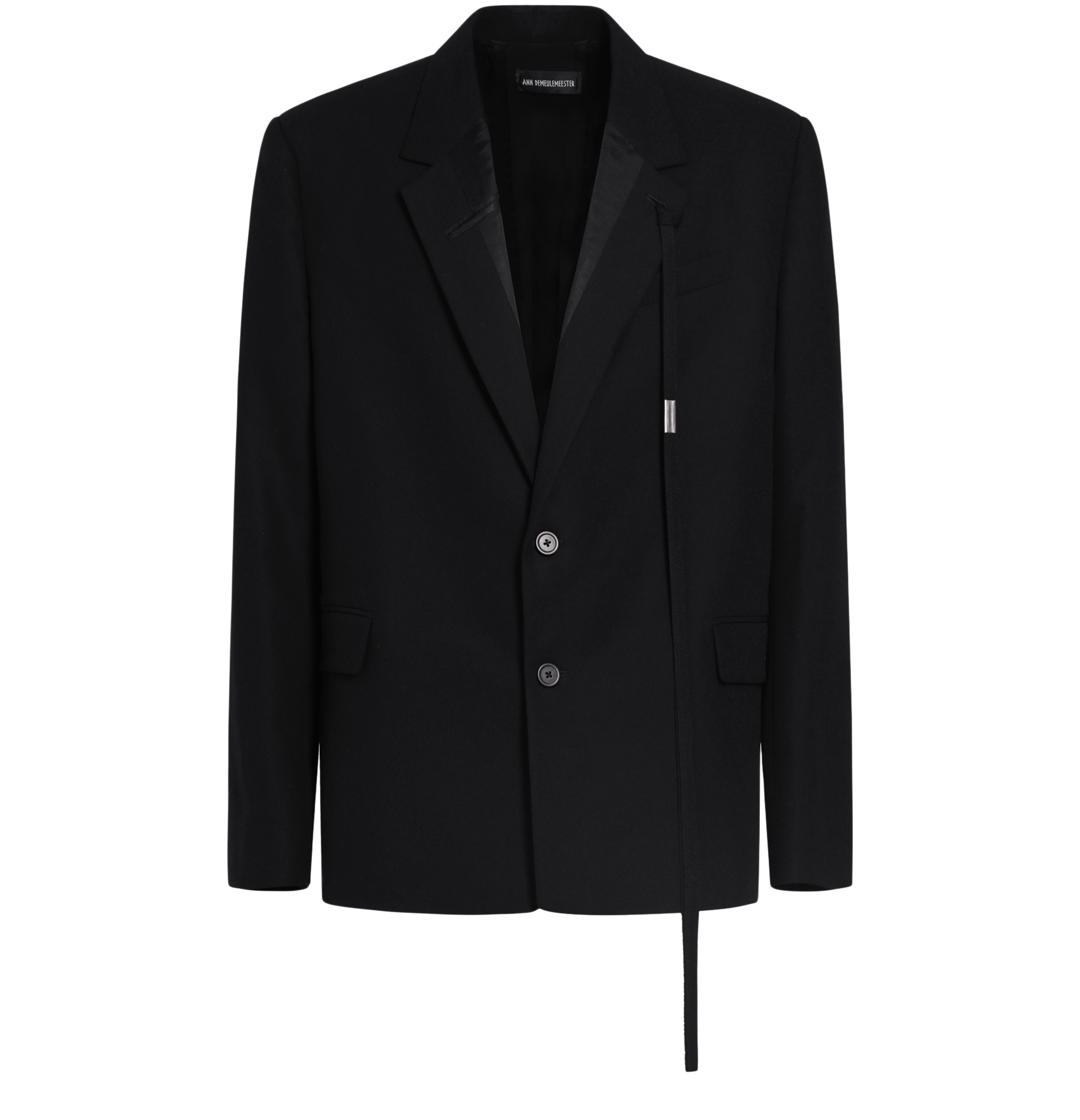 Ann Demeulemeester Jochem comfort tailored jacket viscose calico