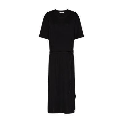 Lemaire Belted rib t-shirt dress