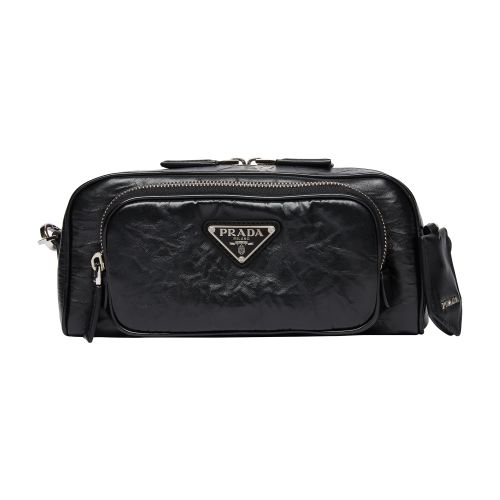 Prada Aged nappa leather shoulder bag