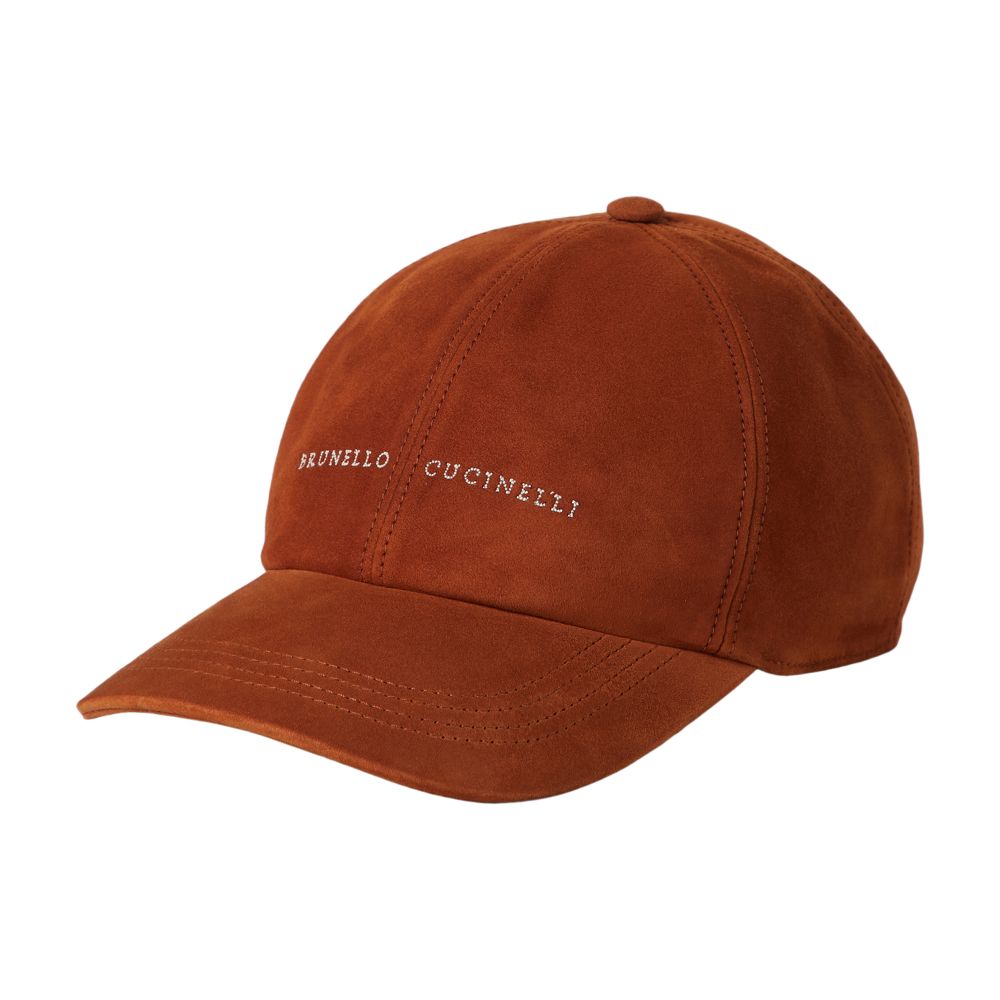 Brunello Cucinelli Suede baseball cap