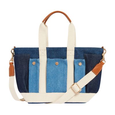  Multi-pocket S cabas tote bag