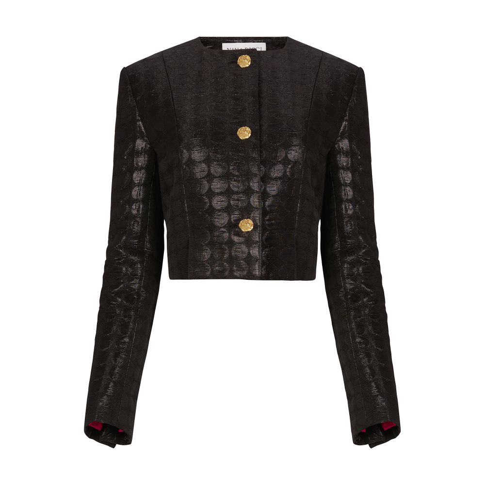 Nina Ricci Polka-dot jacquard jacket