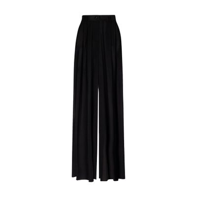 Dolce & Gabbana Wide-Leg Pants In Silk Chiffon