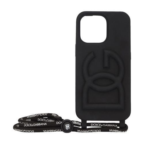 Dolce & Gabbana Rubber iPhone 13 Pro cover with embossed logo