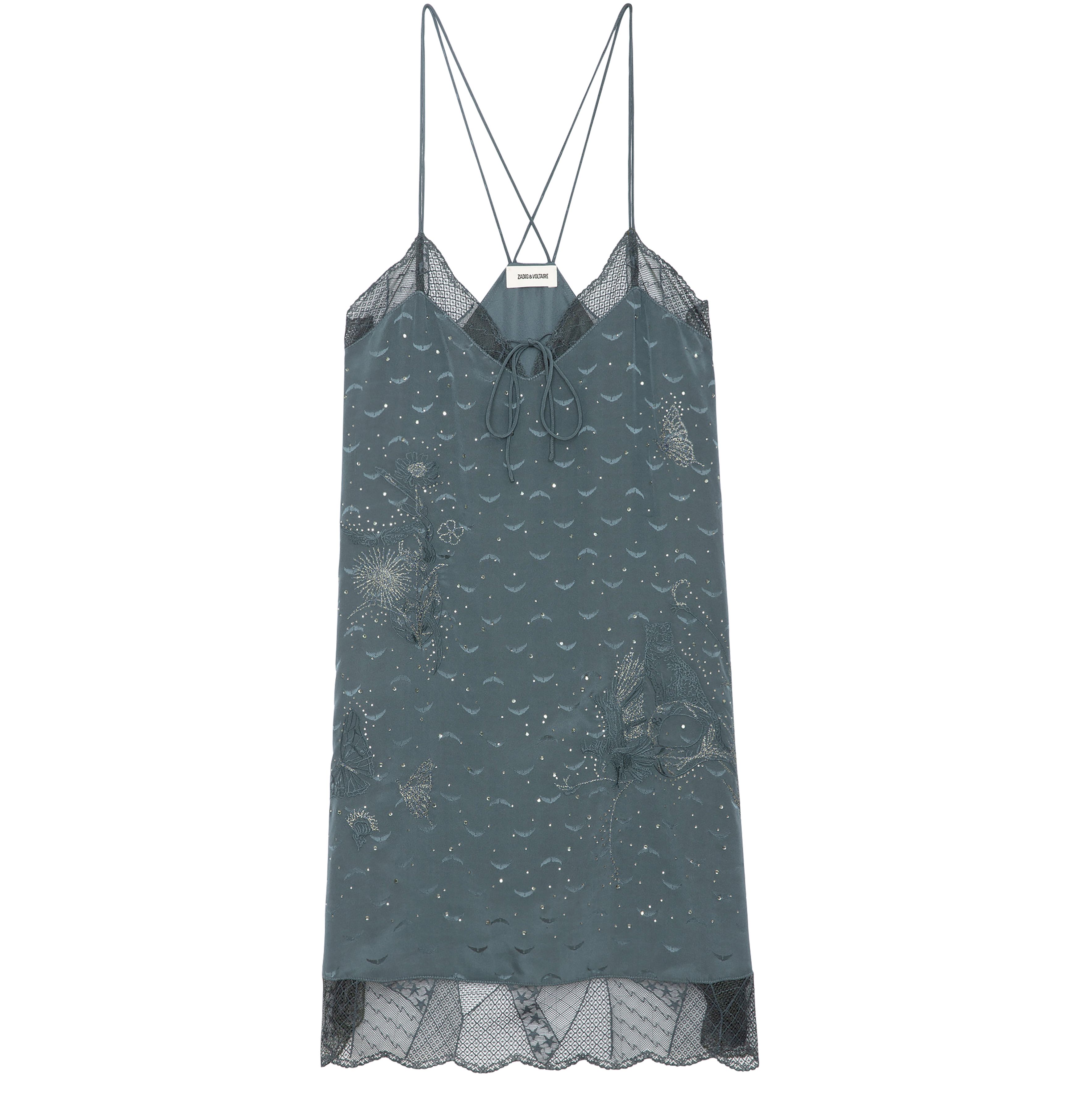 Zadig & Voltaire Calissa Silk Jacquard Dress